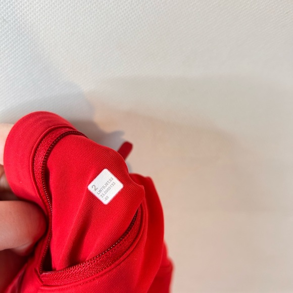 Lululemon Speed Up High-Rise Short 4" Dark Red Size 2 - Picture 3 of 3